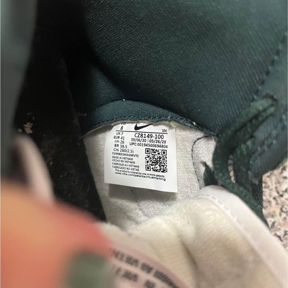 Nike Dunk High Spartan Green - Picture 9 of 10